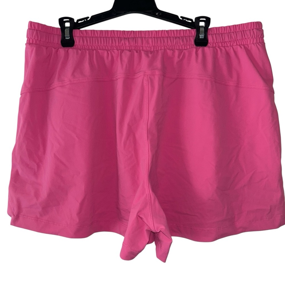 Fabletics Pink Athletic Drawstring Shorts Sz Large - image 2